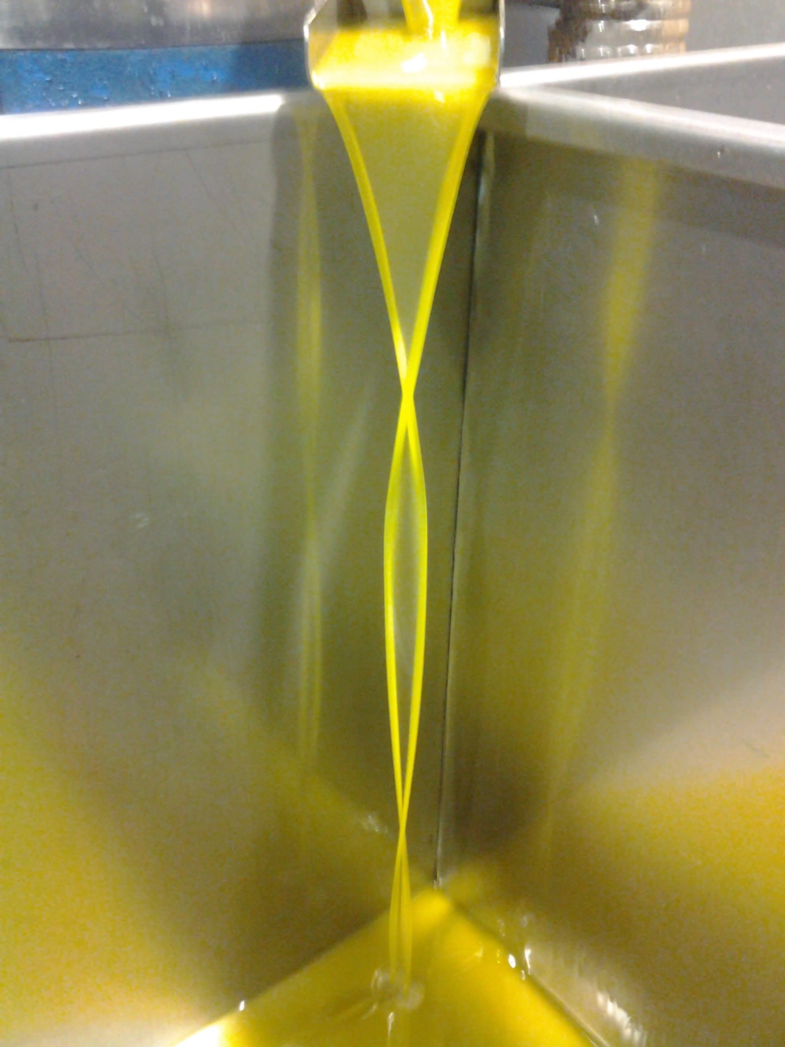 Aceite en depósito